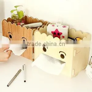 vast custom high quality wooden tissue box environmental