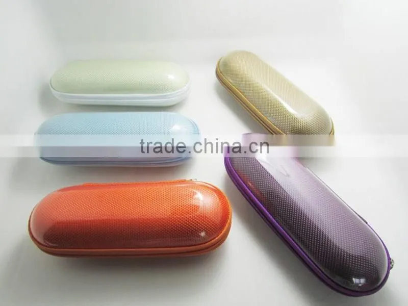 2016 special desgin zipper eyeglasses eva case