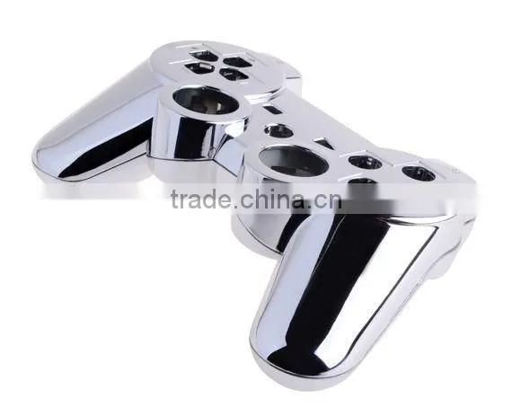 Glossy Chrome Silver Shell for ps3 controller replacement parts