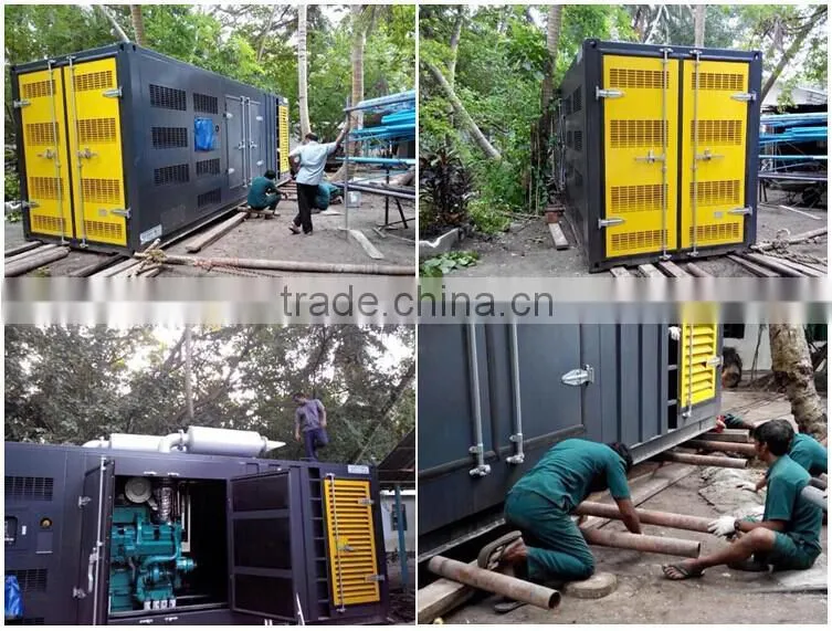 remote control generator by Doosan diesel engine