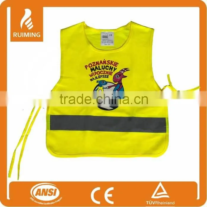 heat transfer print on safety vest children