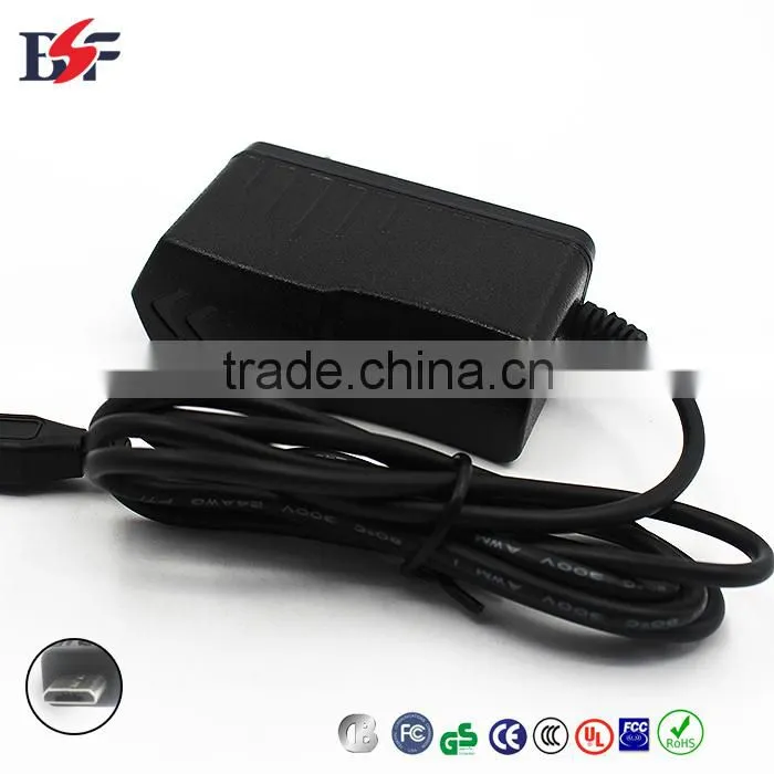 10v 1.2a usb headphone adapter passed UL GS CE KC