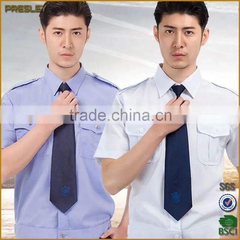 High Quality Polyester Cotton Blending Shirt Design Public Security Guard Uniform