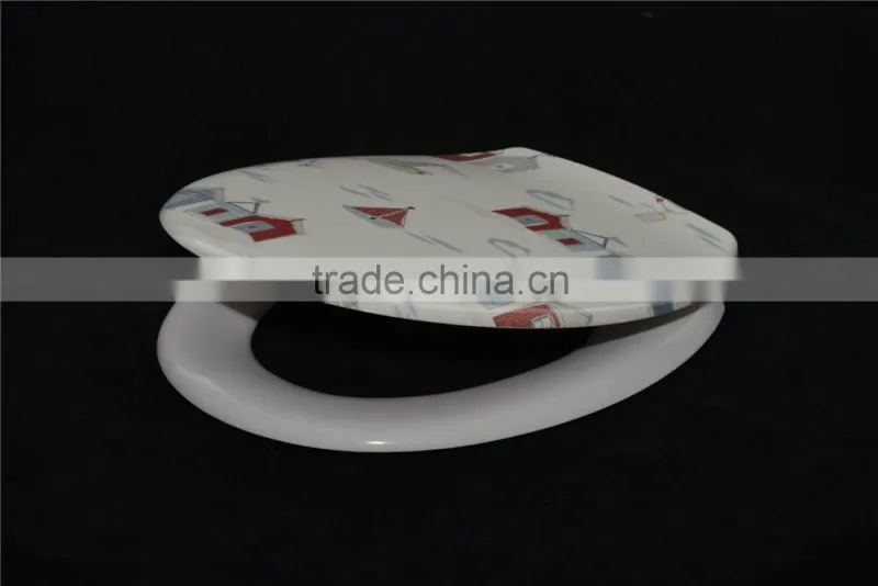 Beautiful design decorative cartoon toilet seat
