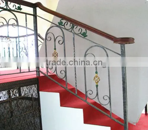 Top-selling hand forged modern metal outdoor stairs