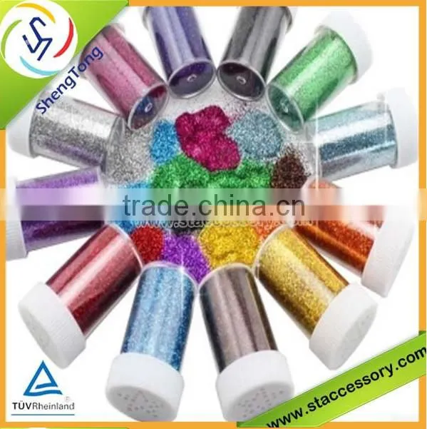 Eco--friendly wholesale bulk glitter factory price for craft or scrapbooking