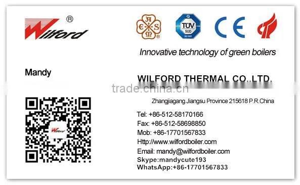 2 ton industrial horizontal muti-fuel steam boiler
