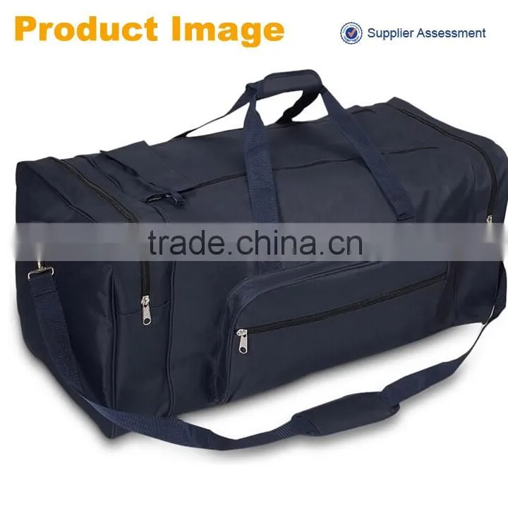 2016 China new large capacity colorful polyester traveling bag