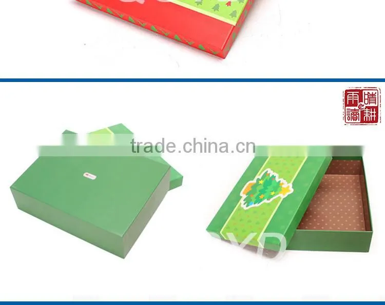 manufacturer fancy custom christmas gift box