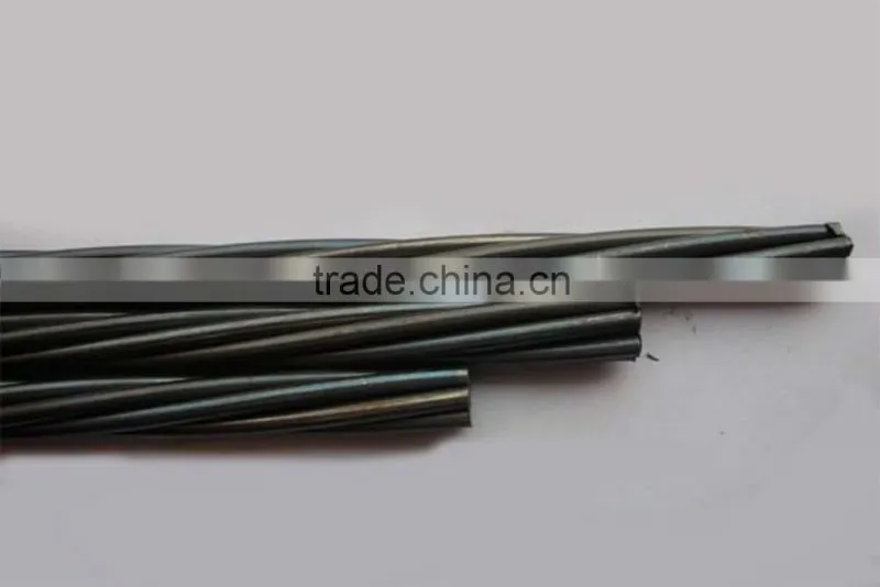 15.24mm prestressed concrete steel strand price / pc strand manufacturer