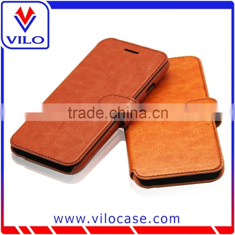 New Magnet PU Wallet Flip Leather Case Cover Pouch For iPhone 6