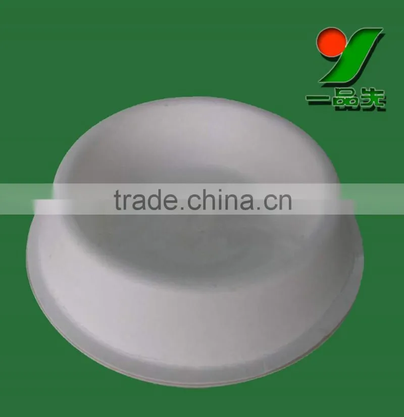 100% Eco-friendly biodegradable disposable dog bowl with bagasse pulp