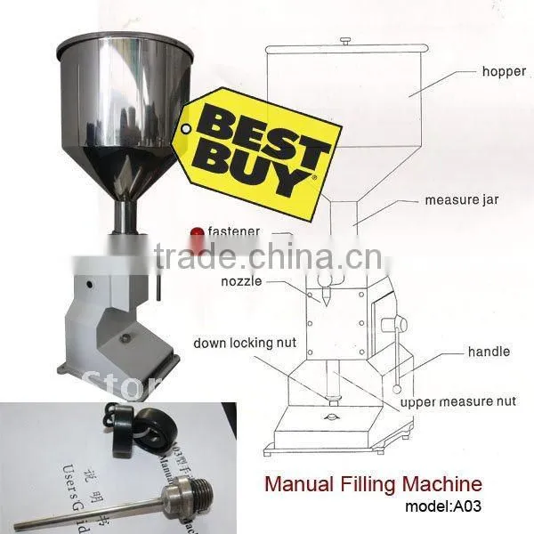 Manual Bottle Filling Machine,Cream Filling Machine A03