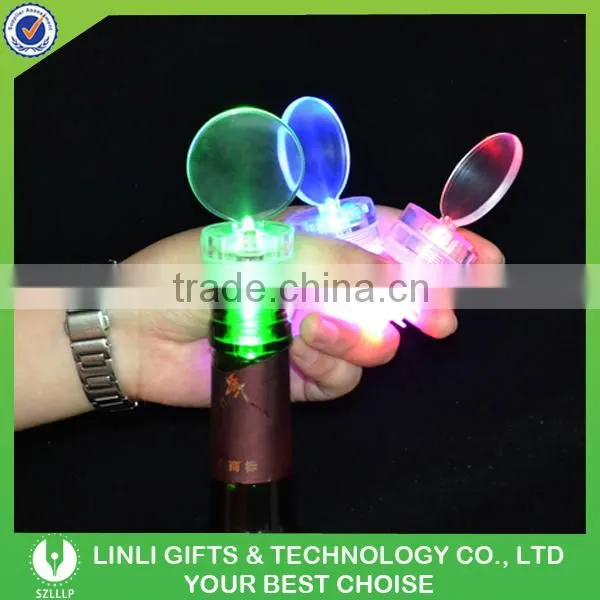 Led Cheerful Bottle Stopper With Logo Made In Shenzhen