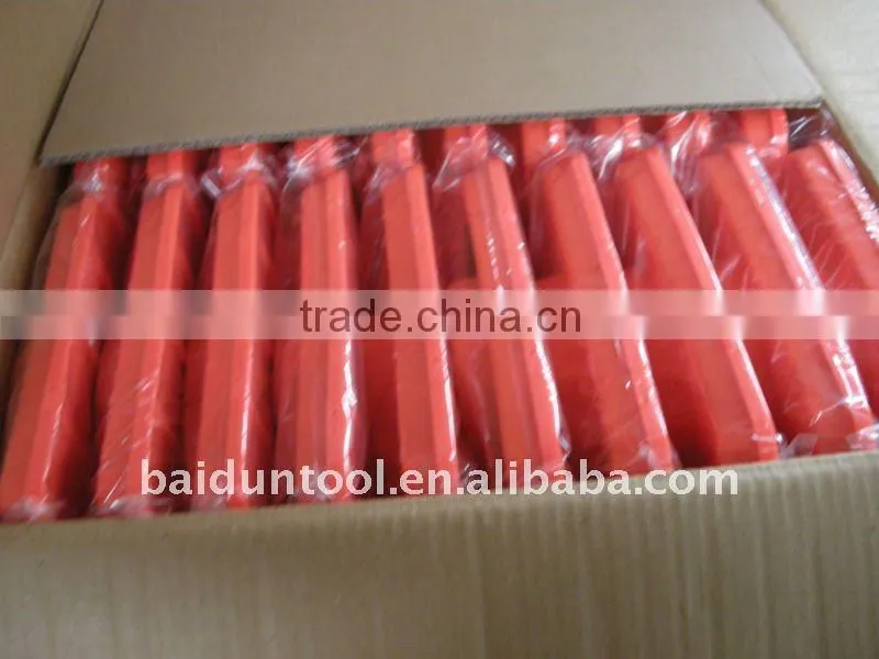 40CM black PP traffic cone/16" folding retractable safety cones