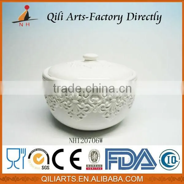 Hot Sale Professional Manufacturer Delicate enamel bowls with lids