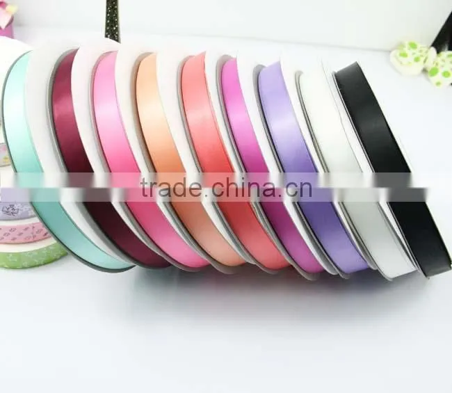 Multiple Color Double Side Satin Ribbon
