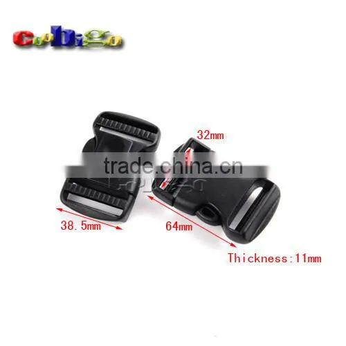 Plastic Self-locking Switch Buckle For Tactical Backpack Straps Camping Bags #FLC341-25/32
