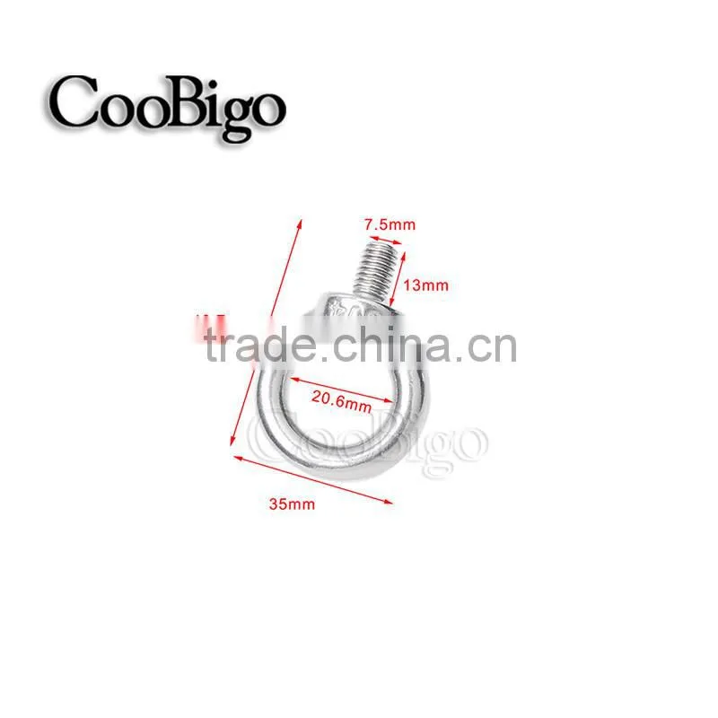 Stainless Steel 304 Eye Bolt Screw For Lifting Machinery Fastener Hardware #FET013