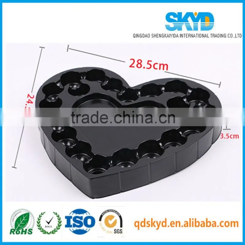 Chinese suppliers direct sale black packing tray