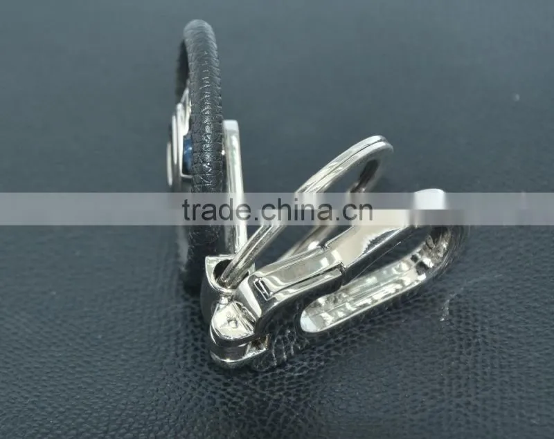 Fashion high quality carwheel shape metal keychain