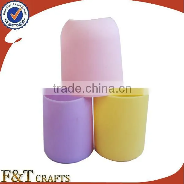 Factory custom design heat resistant and anti-slip silicone coffee/tea cup sleeve
