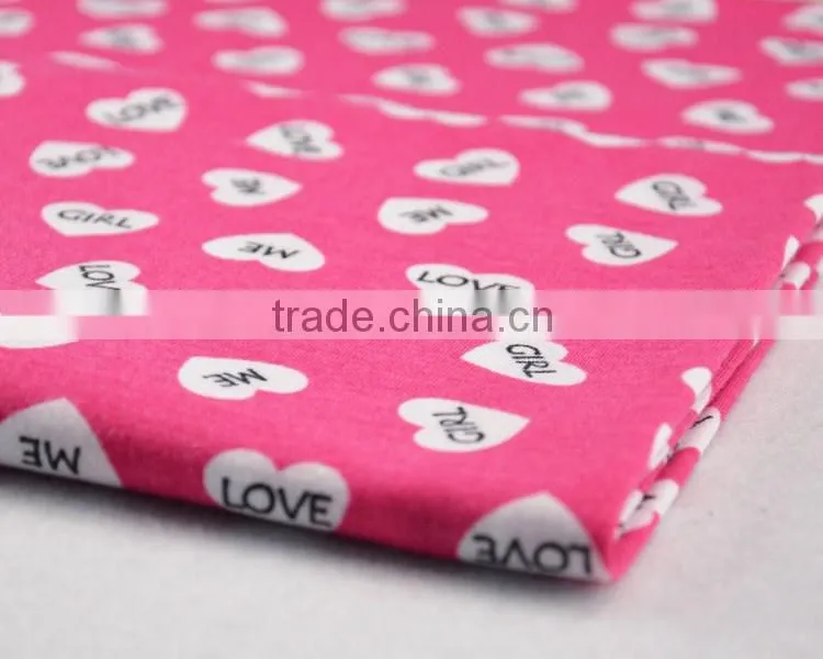 Jiufan textile 100 polyester fabric printed for garments