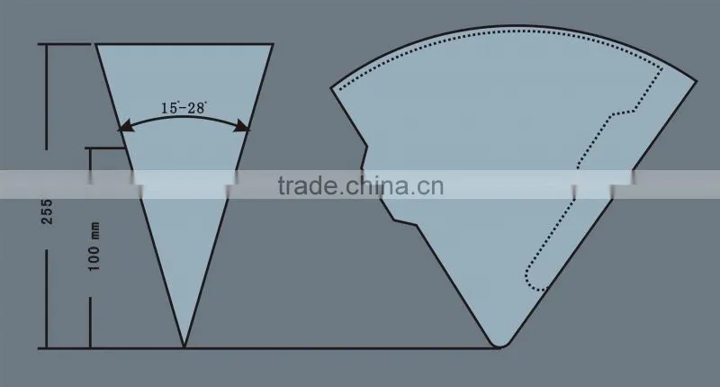 Automatic ice cream paper cone machine