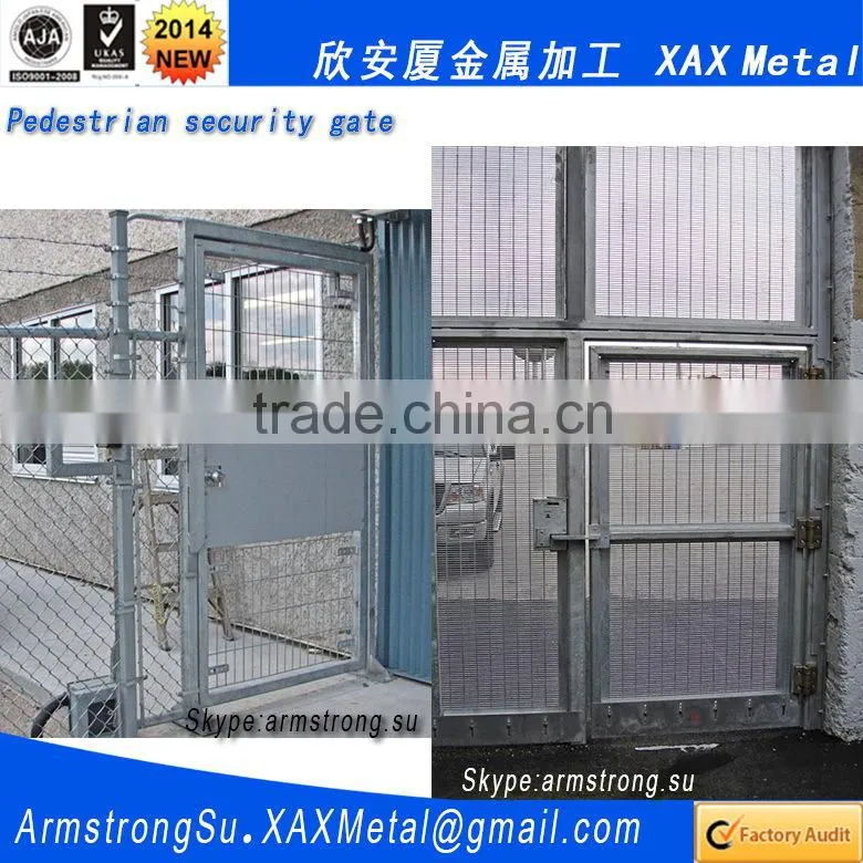 XAXG1 OEM metal fabrication Pedestrian security gate