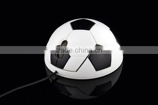 football shaped computer usb wired mouse pc mouse