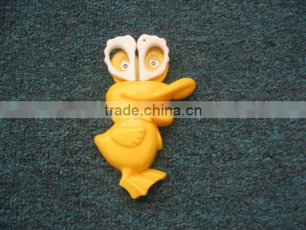 Plastic animal scissor with magnet/cartoon scissor