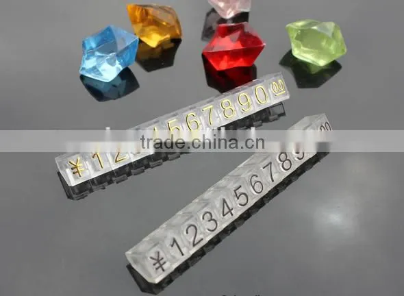 Triangle Shape Price tags for mall