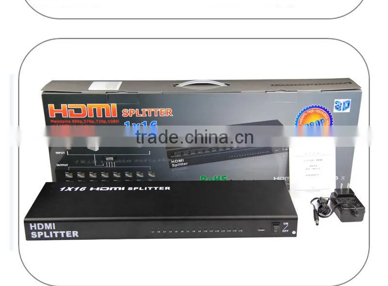 Premium promotional 1080p hdmi splitter to hdmi and component