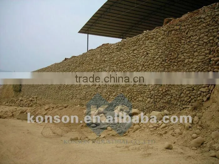 retaining walls stone baskets