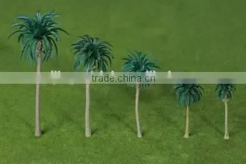 mininature architectural scale model tree, model palm tree, model palm tree in aritificial crafts,PT-17