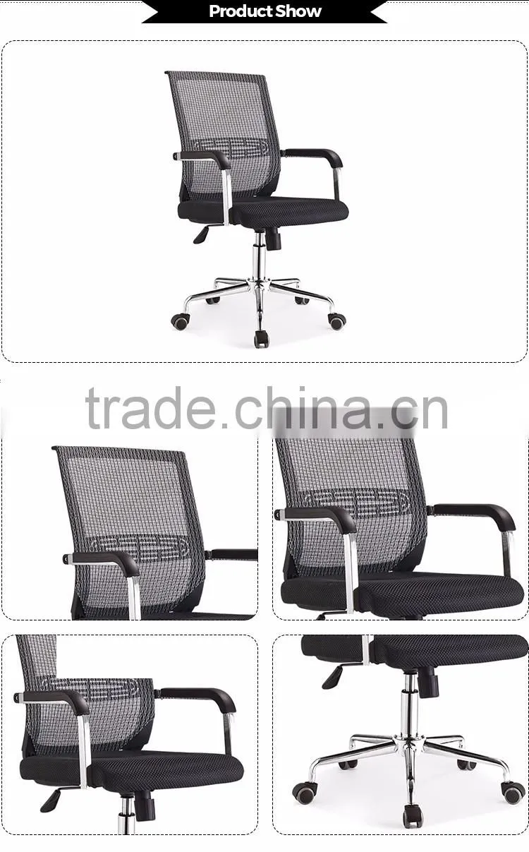 J018B Top sale modern ergonomic swivel mesh chair