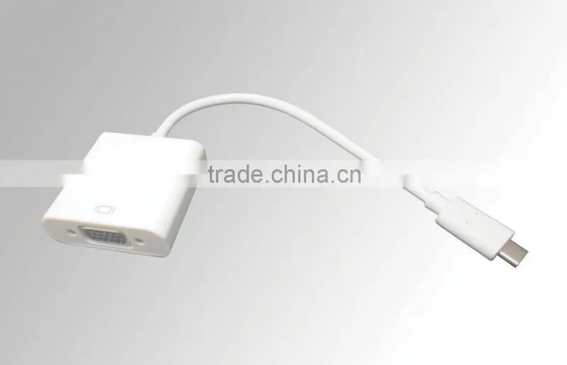 Hot sale USB3.1 Type C to VGA adapter and connector for macbook