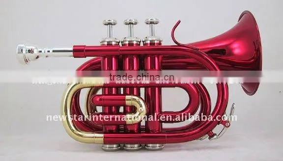 Colorful Pocket trumpet HPL-904C