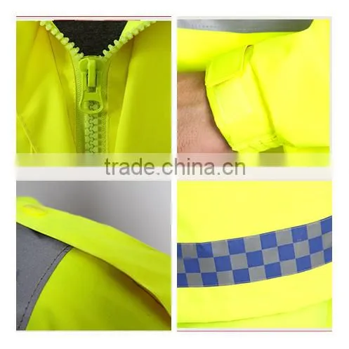 Waterproof military rain coat poncho PVC coating army rain coat poncho