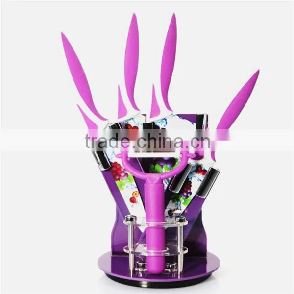 Promotional cheap price printed color 420 stainless steel knife