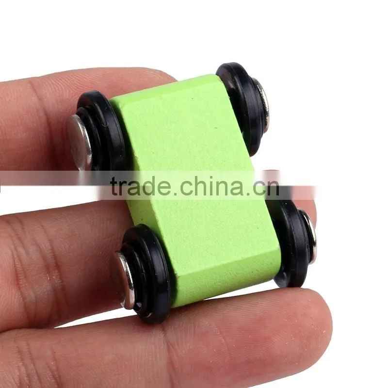 Wooden Childrens Toy Zig Zag Car Run Slider
