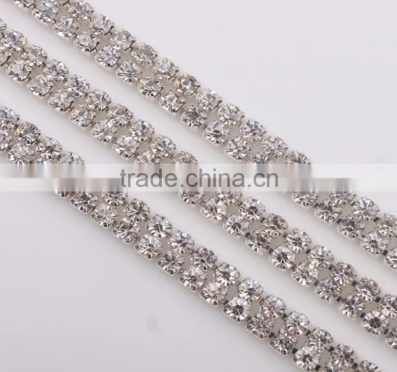 ss6-ss38,Sew on stones,868 quality rhinestone use cup chain wholesale in china