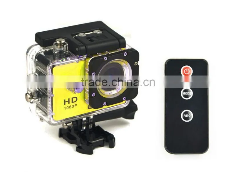 1.5/2.0 optional Wifi 1080p sport camera sj4000 remote with European EMC test report use for self balancing scooter