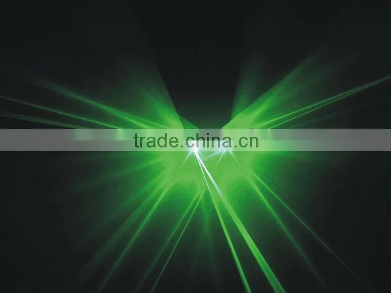 Double Heads 50mW Green Laser Party Lights with Step Motor