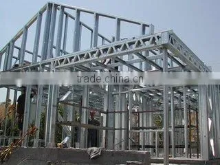 luxury wooden villas with light guage steel