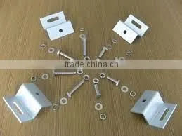 flat corner door brackets metal