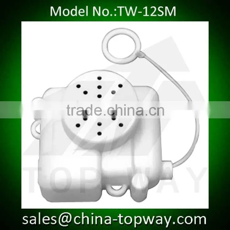 Pull cord white music box for toys