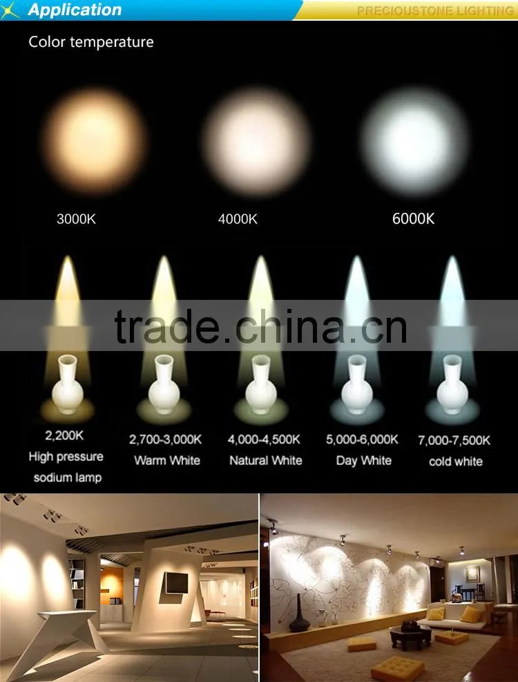 High Quality Aluminum 10W 30W Cob Led Track Light 230V Ac220V 50Hz