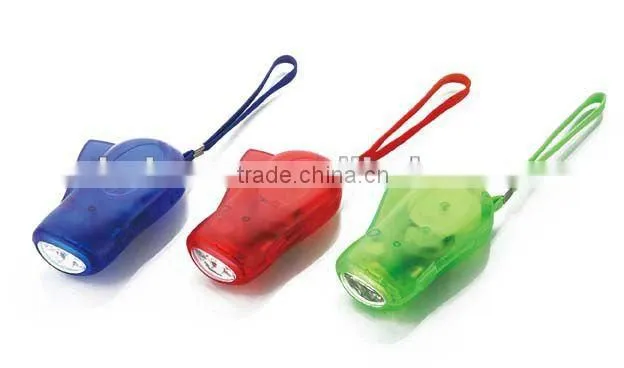 Plastic 9 led mini led flashlight with strap