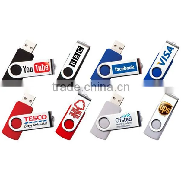 Metal power up battery 8gb usb memory stick